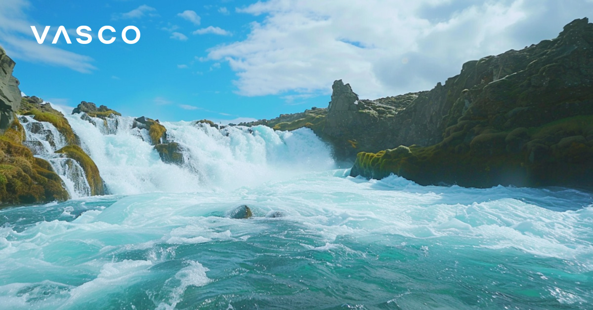 VodopÃ¡d na Islande.