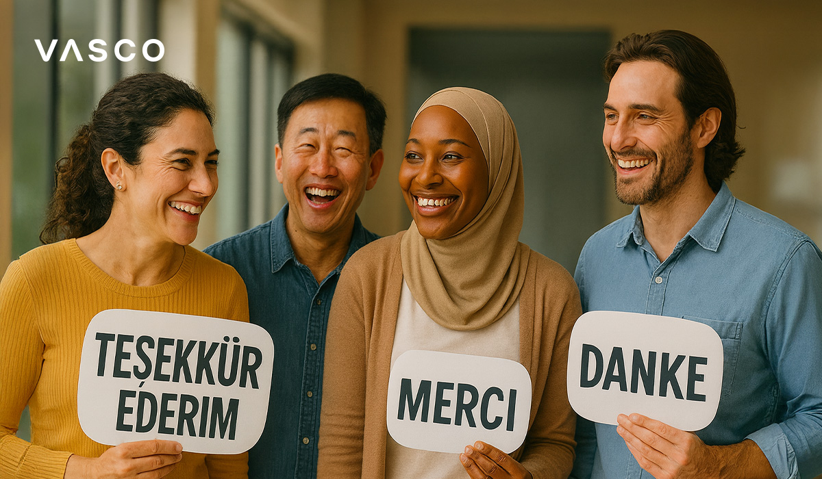 blogpost-thank_you-2025-01-okladka (1) Skupina ľudí z rôznych kultúr sa usmieva a spoločne sa pozerá na zemeguľu